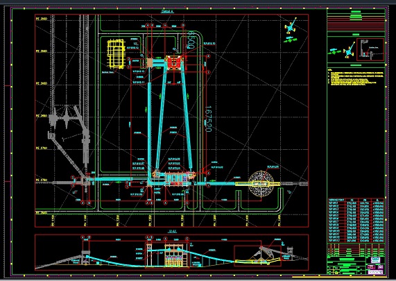 طراحی خطوط انتقال و ساختمان های سرند و سنگ شکنی کارخانه هماتیت ، مگنتیت مجتمع فولاد سنگان - آستان خراسان ، سنگان